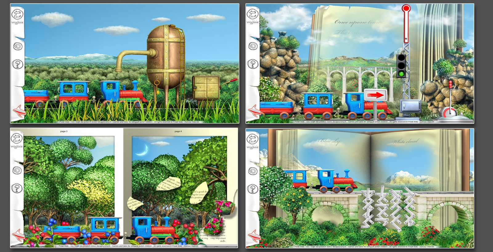 Interactive Storybook - Illustration