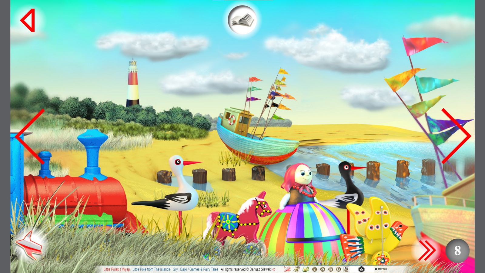 Interactive Storybook - Illustration