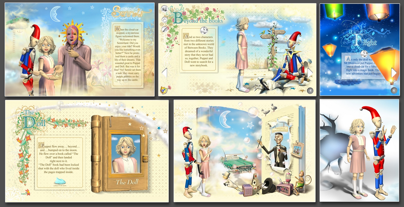 Interactive Storybook - Illustration