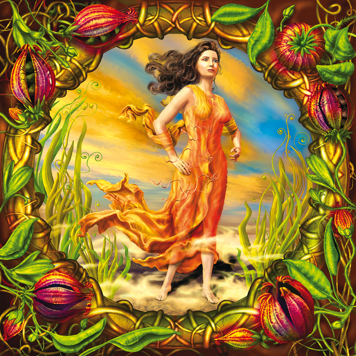 Calendar Zodiac - Offset Print  30x30 cm